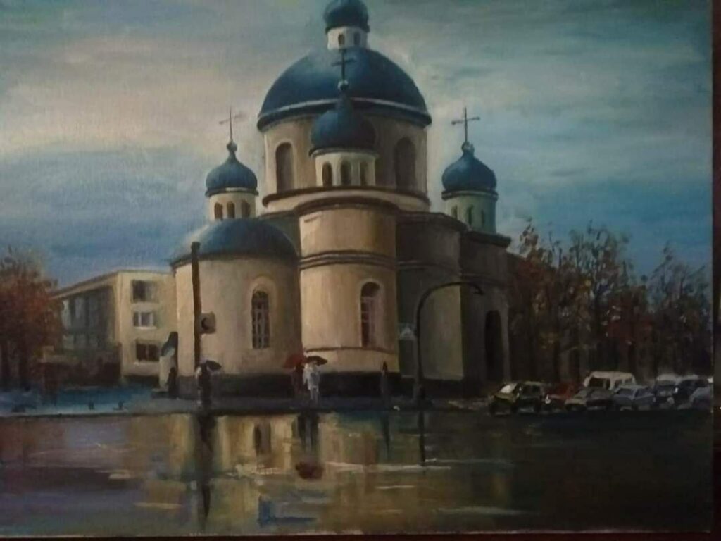Картина в интерьере