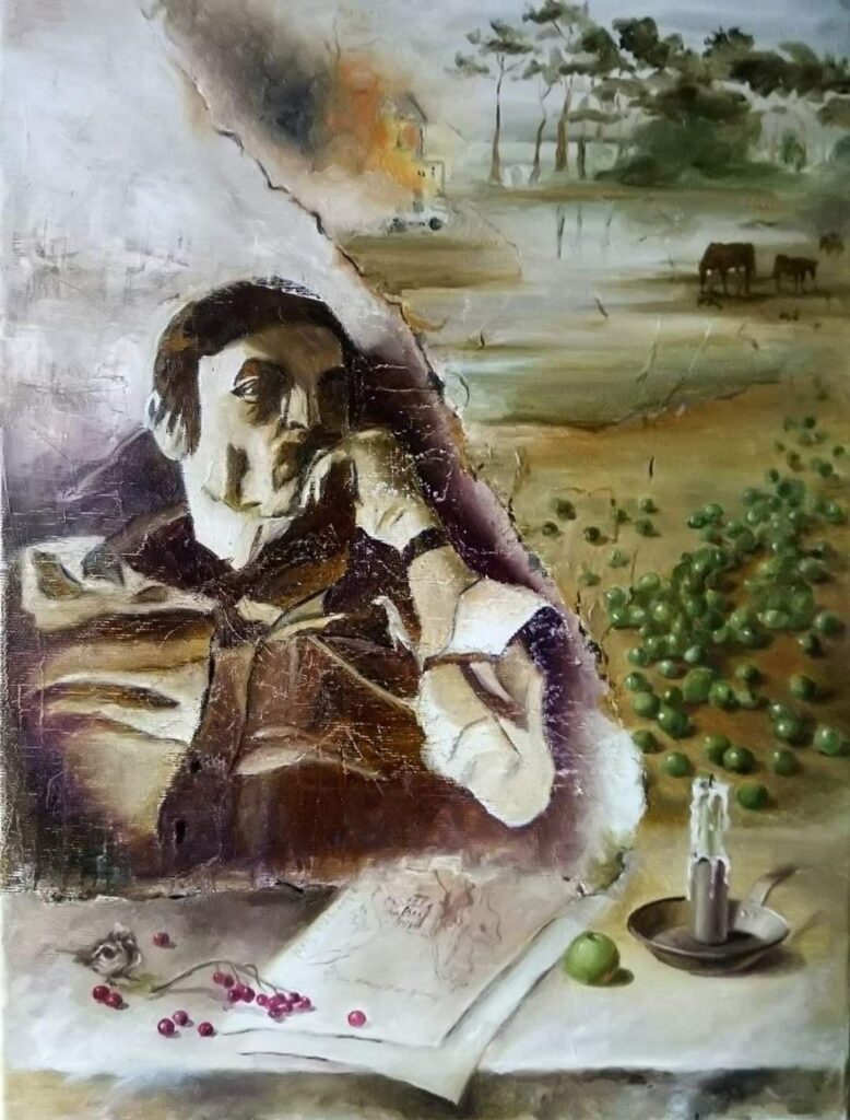 Картина в интерьере